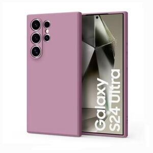 🆕Galaxy S24 Ultra - Rose Purple Silicone Phone Case - Brand  New